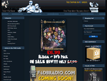 Tablet Screenshot of f4dbshop.com